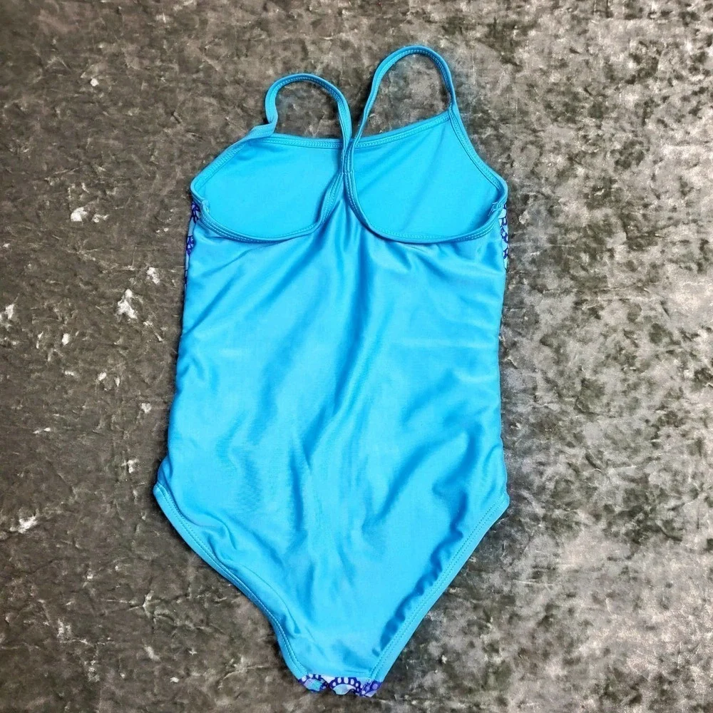 Wonder Nation Blue‎ Mermaid One-Piece Swimsuit